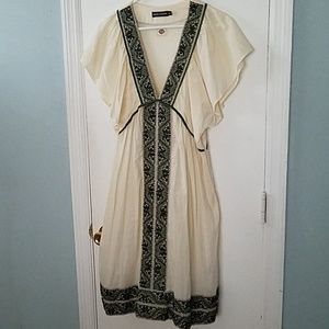 NWOT Antik Batik Boho Dress Gorgeous 12 M/L Sequin